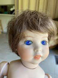 Vintage EMK Bisque Doll