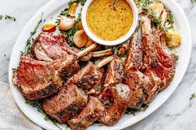 Carefully remove from the oven, transfer. Roasted Rack Of Lamb Recipe With Butter Sauce Roasted Lamb Rack Recipe Eatwell101