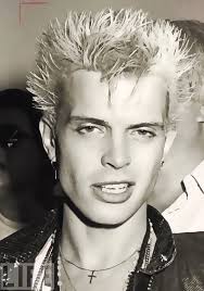 William Billy Idol Fleece Blanket by Michael Welch