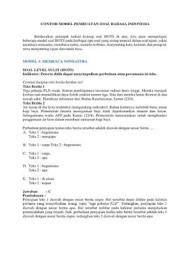 images?q=tbn:ANd9GcRFJ9htx6Y4Jx1CgrIkWRl2oLbwLCqueGyEoIXLsPp_IUBnwELjCq2K2EI&s=10 Panduan Lengkap Cara Menjawab Soal HOTS Ujian Sekolah SD, SMP, SMA