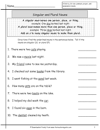 Free grammar worksheets for grade 1, grade 2 and grade 3, organized by subject. 57 Grammar Worksheets Nouns Photo Ideas Samsfriedchickenanddonuts