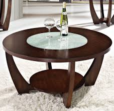 It lets you create a warm and inviting look with your favorite decor, collectibles, potted plants etc. Rafael Merlot Cherry Cocktail Table With Casters Round Coffee Table Modern Cherry Wood Coffee Table Cherry Coffee Table