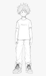 Even though izuku was born. My Hero Academia Wiki Izuku Midoriya Full Body Hd Png Download Transparent Png Image Pngitem