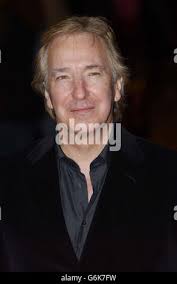 Alan Rickman amore effettivamente Foto stock