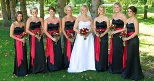 Black Www Brayola Com Red Wedding Dresses Red Bridesmaid Dresses White Bridesmaid