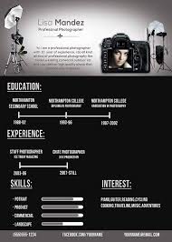 Using photographer resume samples can help you format and write your own photographer resume so you can get hired for your next job. Photographer Resume On Behance