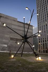 New Life For 10 Lamp Posts Torn Out By Hurricane Katrina Public Artwork Public Art Installation Art