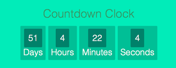 The maximum is 24 hours expressed in milliseconds. How To Create A Countdown Timer Using Javascript Geeksforgeeks