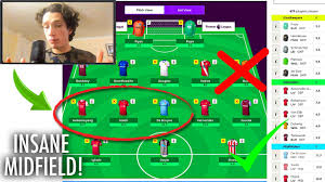 There is a vast array of tools available in fantasy football scout's premium members area that can help … My Fantasy Premier League Gameweek 1 Team Selection 2020 2021 Season Very Expensive Midfield Youtube