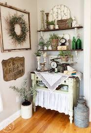 Farmhouse Shelf Styling Ideas For St Patrick S Day Country House Decor Farmhouse Shelves Country Home Decor