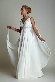 Pin By Tamarra Firenze On Wedding Ideas Goddess Wedding Dress Greek Goddess Wedding Dress Greek Style Wedding Dress