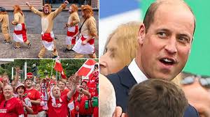 Prince William cheers