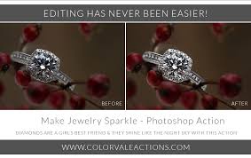 Make Jewelry Sparkle Photoshop Actions Photoshop Actions Photoshop Actions For Photographers Photoshop