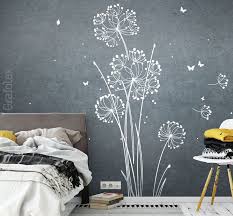Wandtattoo Pusteblume Blume Wandaufkleber Wandsticker Wanddeko Aufkleber W318c Ebay Wandtattoo Blumen Malerei Schlafzimmer Wande Wandtattoo