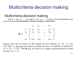 Part 12 Fuzzy Decision Making 1 Individual Decision Making 2 Multiperson Decision Making 3 Multicriteria Decision Making 4 Multistage Decision Making Ppt Download