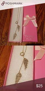 Victoria S Secret Angel Wings Necklace Angel Wing Necklace Victoria Secret Angel Wings Victoria Secret Jewelry