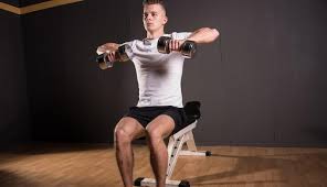 Keep your body fixed throughout the set. Exercise Of The Week Seated Dumbbell Row Courtney Medical Group