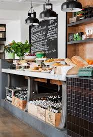 Three Fold Food Store Eatery Cafe Interior Restaurant Interior Restaurant Design