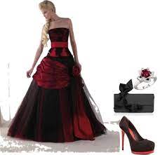 Red And Black Wedding Dress Black Wedding Dresses Colored Wedding Dresses Black Wedding