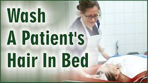 How To Wash Patient S Hair In Bed By Dpmi Students Youtube