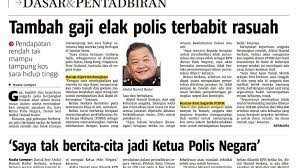 Berikut adalah perincian mengenai maklumat gred ksn. Macc Force Igp Tambah Gaji Elak Polis Terbabit Rasuah Facebook