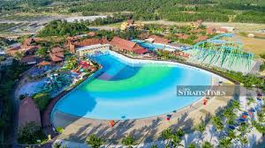 Set against the backdrop of a malaysian fishing village, visitors can located within the premium integrated destination resort of desaru coast in johor, the new waterpark offers a unique mix of wet & dry rides and slides offering. Jom Go Desaru Coast S Adventure Waterpark Reopens With The New Norm