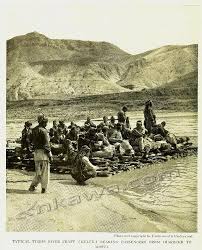 مسافرين على الكلك من ديار بكر الى الموصل مجموعة صور من رحلة رئيس اركان الجيش الالماني المارشال هلموت فون مولتكة الاكبر الى الموصل عام 18 Iraq Baghdad Photo