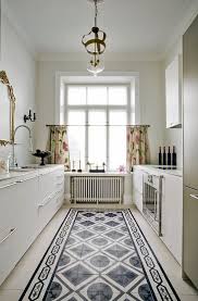 Basically what you do, is order a stencil online to the size of one of your tiles and apply that stencil with paint to each tile. Top 15 Kitchen Flooring Ideas Pros And Cons Of The Most Popular Materials