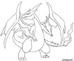 Voir cette épingle et d'autres images dans carte pokemon a imprimer par rose marie walter. Coloriage Dracaufeu Ex Pokemon Dessin Pokemon A Imprimer