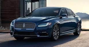New Black Label Theme For 2017 Lincoln Continental Is All Shades Of Blue Town Car Service Lincoln Continental Lincoln Cars