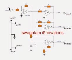 Wiring diagram generator 3 phase. 3 Phase Signal Generator Circuit Using Opamp Homemade Circuit Projects