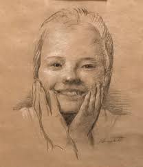 This is my first post to this elegant group. I'm not sure I belong with you  because you all paint such beautiful realism. Anyway, here is the first of  a series I