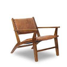 Comfortable, stylish accent seating that works in any room of the home. Mid Century Modern Sahana Cognac Tan Leather Arm Chair Walmart Com Walmart Com