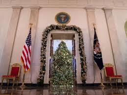 First lady michelle obama welcomes the official white house christmas tree to the white house. White House Christmas Tour 2014 White House Christmas 2014 Hgtv