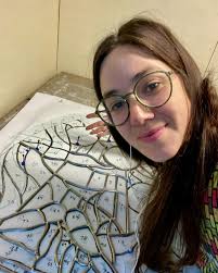 Hi! I'm Emily Pelstring and I'm happily working away here as an artist in  residence at Wedding Cake House. Spending my week mostly over at the Dirt  Palace @dirtpalace creating a stained