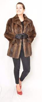 Us351 Softy Muskrat Musquash Fur Jacket Coat No Mink Bisam Pelzjacke Ca L Handmade Basicjacket Fur Jacket Coat Coats Jackets