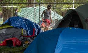 Trinity park bellwoods garrison history creek crawford bridge toronto ravine street under visit blogto. Homeless In Tents Fight Toronto Parks Bylaw In Light Of Covid 19 Pandemic Ctv News