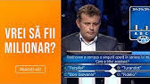 Ne puteti urmari si pe: Vrei Sa Fii Milionar