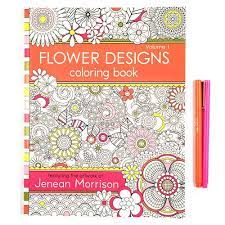 Flower Designs Coloring Book Designs Coloring Books Coloring Books Mandala Coloring Books