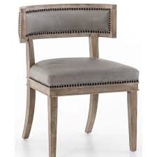 Carter Leather Dining Chair Light Grey In 2020 Leather Dining Chairs Dining Chairs Comfortable Dining Chairs