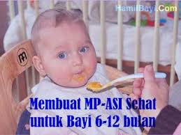 Membuat Mp Asi Sehat Untuk Bayi 6 7 8 9 10 11 12 Bulan 1 Tahun Kesehatan Bayi Bayi Latihan