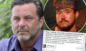 Survivor contestant Jeff issues apology for outing Zeke