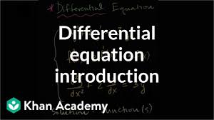 Mathschoolinternational contain 5000+ of mathematics free pdf books and physics free pdf books. Differential Equations Introduction Video Khan Academy