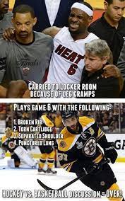 If you have a sports illiterate individual in your family or friend group, you know that it is. Another Reason Why Hockey Players Are Just Way Tougher Than Other Sports Players Bruins Hockey Hockey Quotes Hockey Players