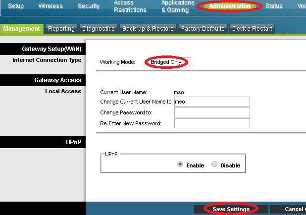 Configuring an ISP gateway to operate strictly in Bridge Mode., AI generated