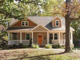 Many of these one & two story country, farmhouse & ranch home designs boast open a hallmark of farmhouses, the wraparound porch is a welcoming design feature that spans at least two sides of the home. One Level House Plans With Front Porch Adorable Awesome Simple House Plans From Should You Use One Level House Plans With Front Porch Pictures