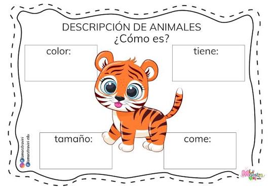 Descripción de animales