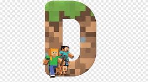 minecraft pocket edition video game letter alphabets game party png pngegg
