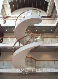Our posts come ready to install, no drilling, welding, or assembly is required. Glass Railings With Wooden Handrail In Frankfurt Metallart Stairs