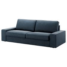 Kivik 3 Lu Kanepe Hillared Koyu Mavi Ikea Oturma Odalari
